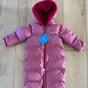 NWT Columbia Fleece Down Onsie